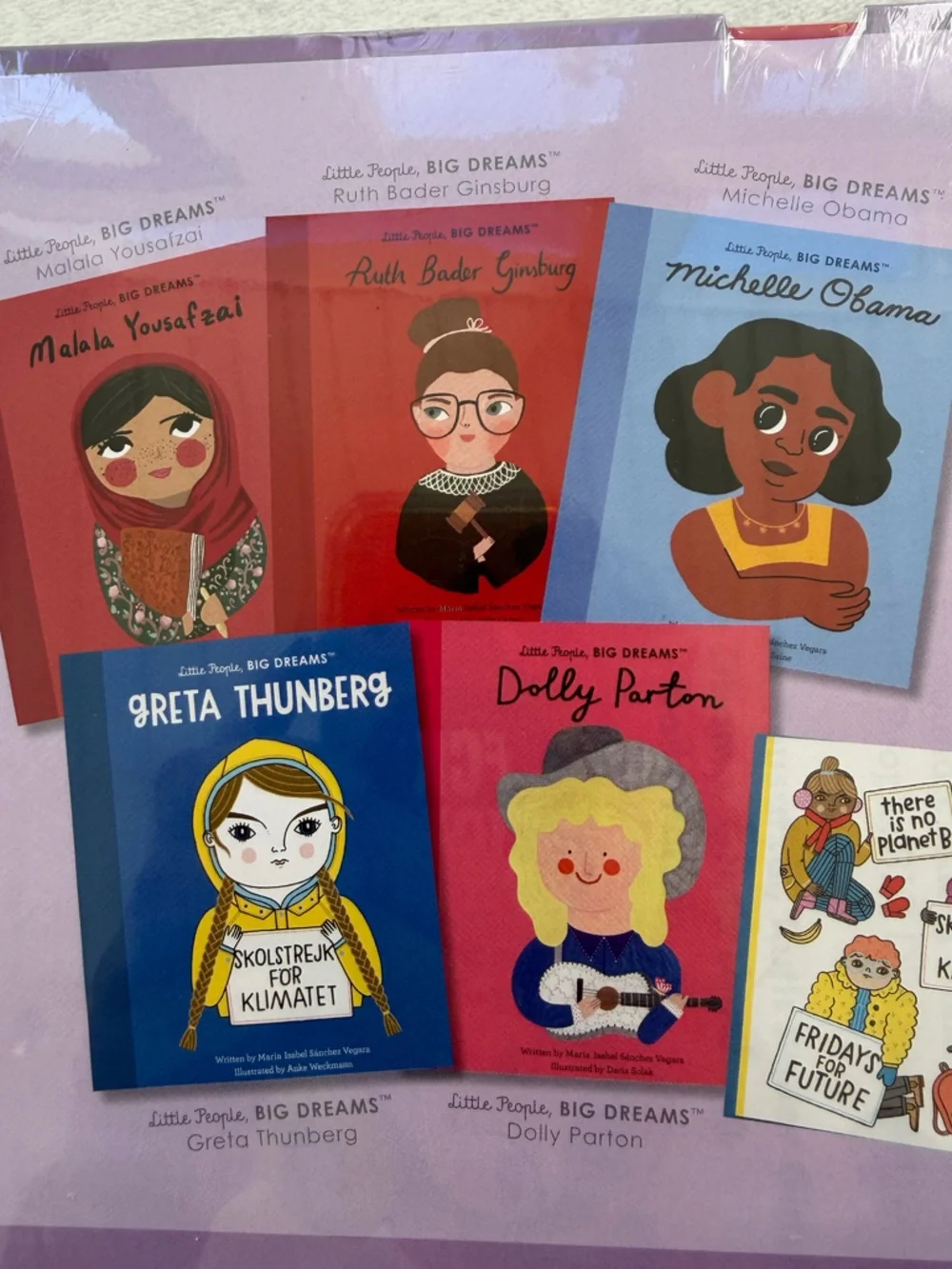 Little People Big Dreams Groundbreaking Women Gift Set 5 Hardcover Books NEW